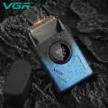 Триммер для волос VGR V-377 синий • Аккумуляторная машинка для стрижки Hair Clippers V-377, шейвер для бороды, усов и окантовки