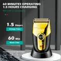 Тример для волосся VGR V-383 • Акумуляторна машинка для стрижки Hair Clippers V-383, шейвер для бороди, вусів та окантовки