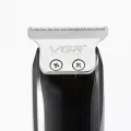 Триммер VGR V-168 для волос и бороды • Аккумуляторная машинка VGR V-168 с USB-зарядкой, насадками 1/2/3 мм и T-образным ножом