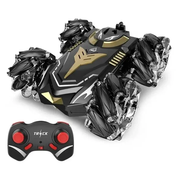 Трюковая машинка – перевертыш на пульте управления Stunt Car H-6010 ∙ Танк – вездеход с джойстиком и подсветкой колес