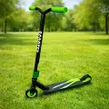 Трюковой самокат 110 мм F10 Green • Самокат для трюков и активного катания • Двухколесный stunt scooter для детей и подростков