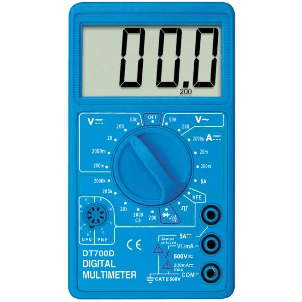 Цифровой мультиметр тестер DT 700D PR1