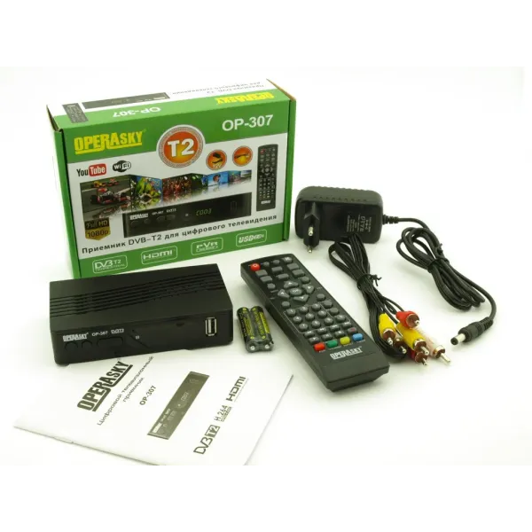 Цифровой тюнер Т2 Operasky OP-307 PR4