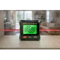 Цифровой инклинометр-угломер с лазером магнитный USB • Электронный измеритель угла наклона и уровня для строительства, монтажа и ремонтных работ