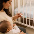 Цифровой термометр Babyly BLIP-2 BL-1020 с точностью ±0,1 °C и батарейкой AG3 • Домашний контактный градусник в корпусе из ABS-пластика, замер в подмышечной зоне и ректально