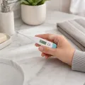 Цифровой термометр Babyly BLIP-2 BL-1020 с точностью ±0,1 °C и батарейкой AG3 • Домашний контактный градусник в корпусе из ABS-пластика, замер в подмышечной зоне и ректально