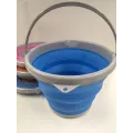Туристическое складное ведро, 5 л Cиликоновое ведро Сollapsible Bucket