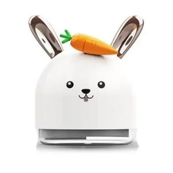 Ультразвуковой ароматический увлажнитель воздуха Зайчик с морковкой Мини – аромадиффузор USB с фонариком - ночником