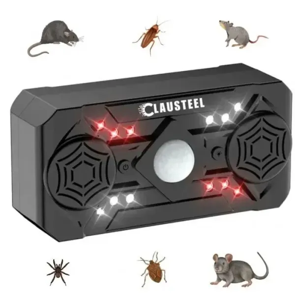 Ультразвуковой отпугиватель грызунов и насекомых Siurn • Отпугиватель мышей, крыс, тараканов и комаров 3 режима работы USB