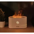 Ультразвуковой увлажнитель воздуха Flame Mist с эффектом пламени и подсветкой на 7 цветов
