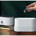 Ультразвуковой увлажнитель воздуха Flame Mist с эффектом пламени и подсветкой на 7 цветов