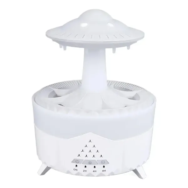 Ультразвуковой увлажнитель воздуха UFO Raindrop • Ультразвуковой увлажнитель воздуха Гриб с дождевой лампой
