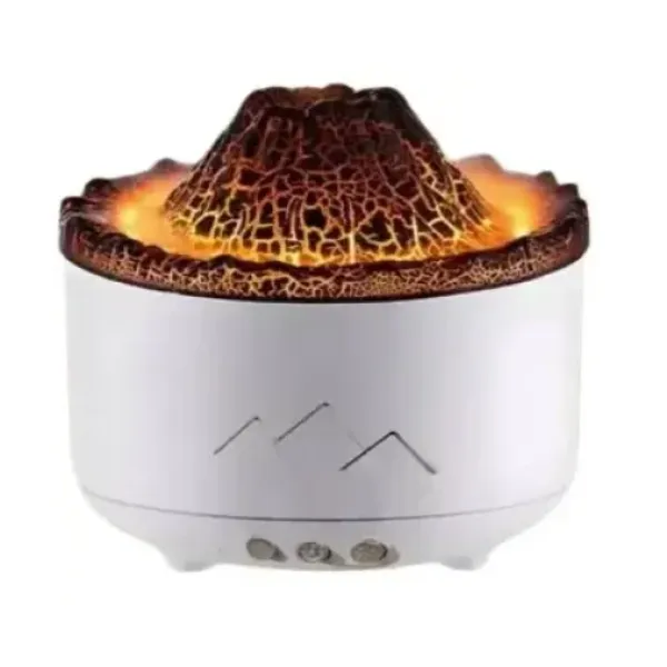 Ультразвуковой увлажнитель воздуха Вулкан · Диффузор с эффектом пламени и подсветкой, 360 мл