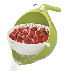 Универсальная миска – дуршлаг Mesh Strainer Drain Basket ∙ Хозяйственная силиконовая корзина со сливом 2в1 Универсальная миска – дуршлаг Mesh Strainer Drain Basket ∙ Хозяйственная силиконовая корзина со сливом 2в1