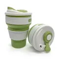 Универсальная термочашка кружка для кофе, чая, напитков складная силиконовая, 350 мл