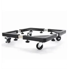 Универсальная подставка на колесиках для передвижения бытовой техники ∙ Передвижная подставка для стиральной машины и холодильника, 75 х 75 см