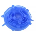 Универсальные силиконовые крышки Super stretch silicone, 6 шт ∙ Набор крышек для посуды и емкостей