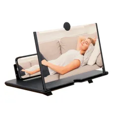 Универсальный 3D увеличитель экрана мобильного телефона ∙ Подставка - держатель смартфона с увеличительным стеклом Screen magnifier