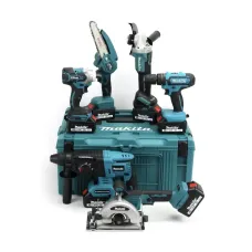 Универсальный набор 48V 6в1 для профессионалов и домашних мастеров ∙ Набор 6в1 Аккумуляторный 48V