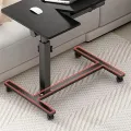 Универсальный наддиванный на колёсах столик T01 — мобильность и комфорт в одном ∙ Стол наддиванный на колёсах с двойной столешницей T01