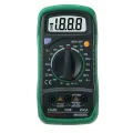 Универсальный портативный мультиметр MAS 830L Бытовой электронный цифровой тестер - вольтметр измеритель сопротивления, напряжения с подсветкой
