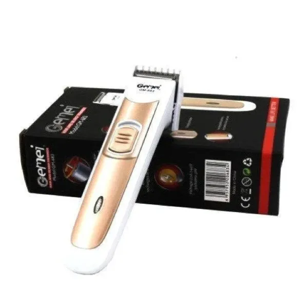 Универсальная аккумуляторная машинка для стрижки волос,бороды и усов титановое покрытие.PRO GEMEI GM-683 CG21