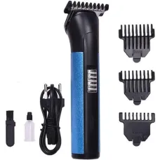 Универсальная беспроводная машинка для стрижки волос,с 3 насадками,нержавеющая сталь.Gemei GM-6058 CG21 PR2