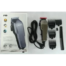 Универсальная проводная машинка для стрижки волос,с 4 насадками.Pro Mozer MZ-322 am CG21 PR4