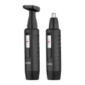 Универсальный триммер для удаления волос, оснащен двумя съемными насадками Gemei GEMEI GM 3115 CG21 PR2