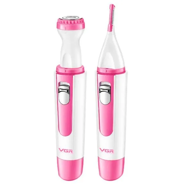 Универсальный женский триммер для гигиенического удаления нежелательных волос на лице.VGR V-701 CG21 PR2