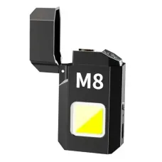 USB зажигалка с фонариком Lovers LV-6002 • Электроимпульсная зажигалка с COB LED фонариком и аккумулятором