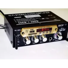 Усилитель Звука SN-666U FM USB 2x60 Вт PR4