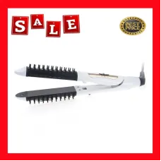 Утюжок-расческа с керамическим покрытием | Укладка и завивка | Плойка 2 в 1 Kemei KM-6866 2в1 CG24 PR2 Утюжок-расческа с керамическим покрытием | Укладка и завивка | Плойка 2 в 1 Kemei KM-6866 2в1 CG24 PR2