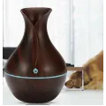 Увлажнитель воздуха ТЕМНО-КОРИЧНЕВЫЙ Humidifier Ultrasonic Aroma c подсветкой | Очиститель воздуха PR2