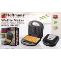 Вафельница Hoffmans HM-3027 для дома • Электрическая вафельница с антипригарным покрытием и терморегулятором