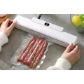 Вакууматор Vacuum Fresh TV-SH-09 • Вакуумный упаковщик для продуктов с запайкой пакетов для кухни, хранения и заморозки