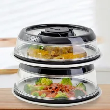 Вакуумная многоразовая крышка 19см для миски тарелки сковородки сохраняет продукты свежими Вакуумная многоразовая крышка 19см для миски тарелки сковородки сохраняет продукты свежими