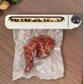Вакуумний пакувальник AND LY-554 White 90 Вт • Побутовий автоматичний вакууматор Sealing Machine для продуктів, запаювання пакетів і заморожування