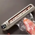 Вакуумний пакувальник AND LY-554 White 90 Вт • Побутовий автоматичний вакууматор Sealing Machine для продуктів, запаювання пакетів і заморожування