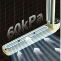 Вакуумний пакувальник AND LY-554 White 90 Вт • Побутовий автоматичний вакууматор Sealing Machine для продуктів, запаювання пакетів і заморожування