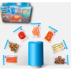 Вакуумный упаковщик для еды Vacuum Sealer Always Fresh Бытовой мини вакууматор Вакуумный упаковщик для еды Vacuum Sealer Always Fresh Бытовой мини вакууматор