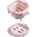 Ванночка-масажер для ніг Footbath Massager 00082 • Складаний гідромасажер Footbath Massager 00082 для стоп з роликовим масажем