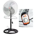 Вентилятор 2в1 напольный / настольный CROWN FS-4521 с металлическими лопастями