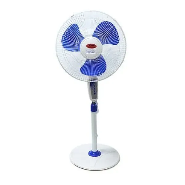 Вентилятор Wimpex 1604R напольный бытовой для дома с пультом ДУ ∙ Регулировка высоты ∙ Автоповорот ∙ Таймер ∙ 3 скорости