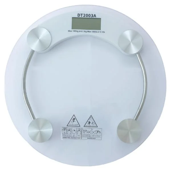 Весы стеклянные напольные электронные Domotec DT-2003 до 180 кг