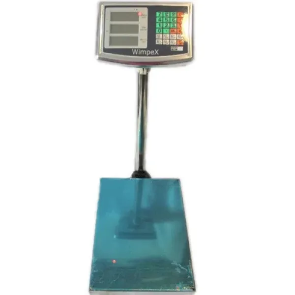 Весы торговые WIMPEX WX-600кг 45*60 CG15 PR5