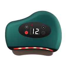 Вибрационный массажер – скребок для тела Gua Sha Electric · Инфракрасный беспроводной электромассажер Гуаша с подогревом и USB зарядкой