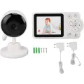 Видеоняня C3 с экраном 2,8″ • Цифровая видеоняня C3 с IPC-камерой, ночным видением, двусторонней связью и датчиками микроклимата