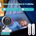 Видеоняня C3 с экраном 2,8″ • Цифровая видеоняня C3 с IPC-камерой, ночным видением, двусторонней связью и датчиками микроклимата