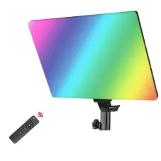 Видеосвет RGB LED-панель PM-26 Студийный свет для фото, видео · Светодиодная LED лампа для съемок Видеосвет RGB LED-панель PM-26 Студийный свет для фото, видео · Светодиодная LED лампа для съемок